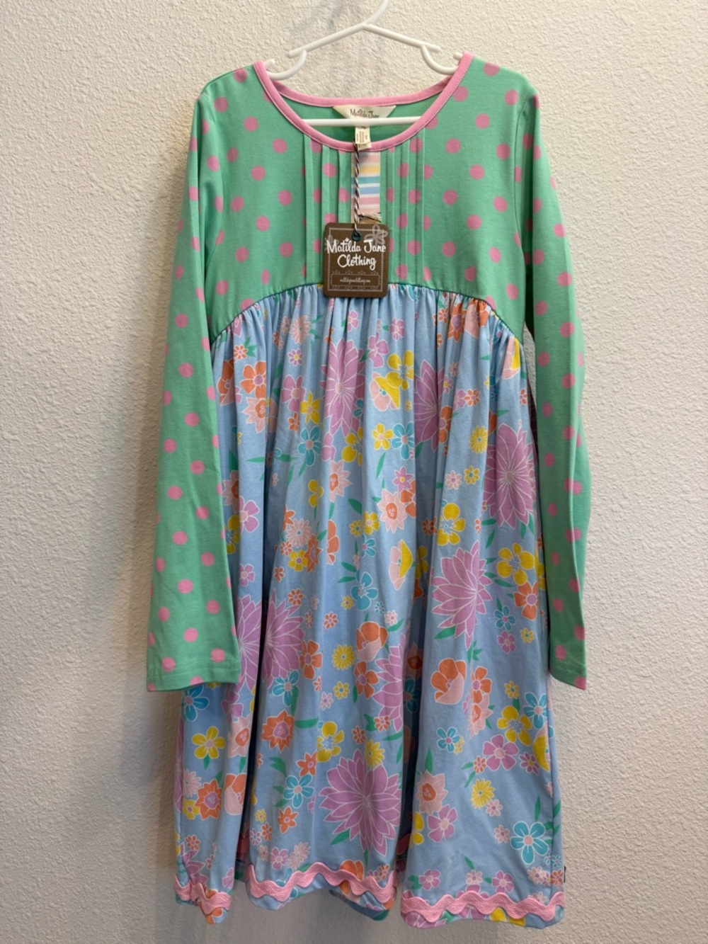 NWT Matilda Jane “Enchanted Gardens” Dress – Dream Chasers Collection – Size 10